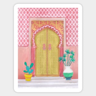 Moroccan doors Sticker